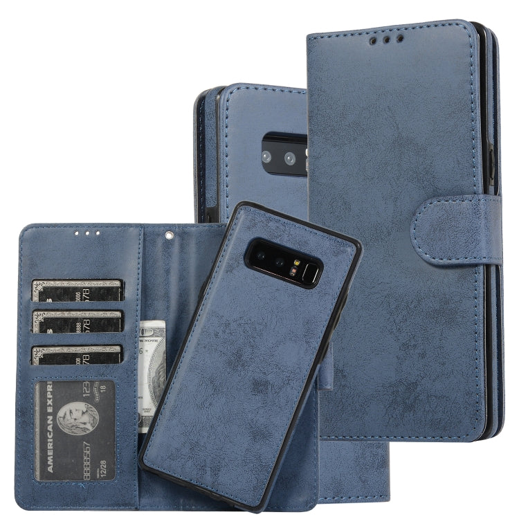 For Samsung Galaxy Note8 Retro 2 in 1 Detachable Magnetic Horizontal Flip TPU + PU Leather Case with Holder & Card Slots & Photo Frame & Wallet