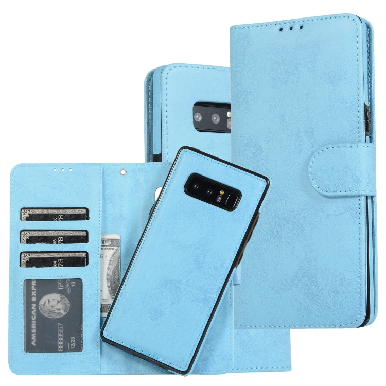 For Samsung Galaxy Note8 Retro 2 in 1 Detachable Magnetic Horizontal Flip TPU + PU Leather Case with Holder & Card Slots & Photo Frame & Wallet