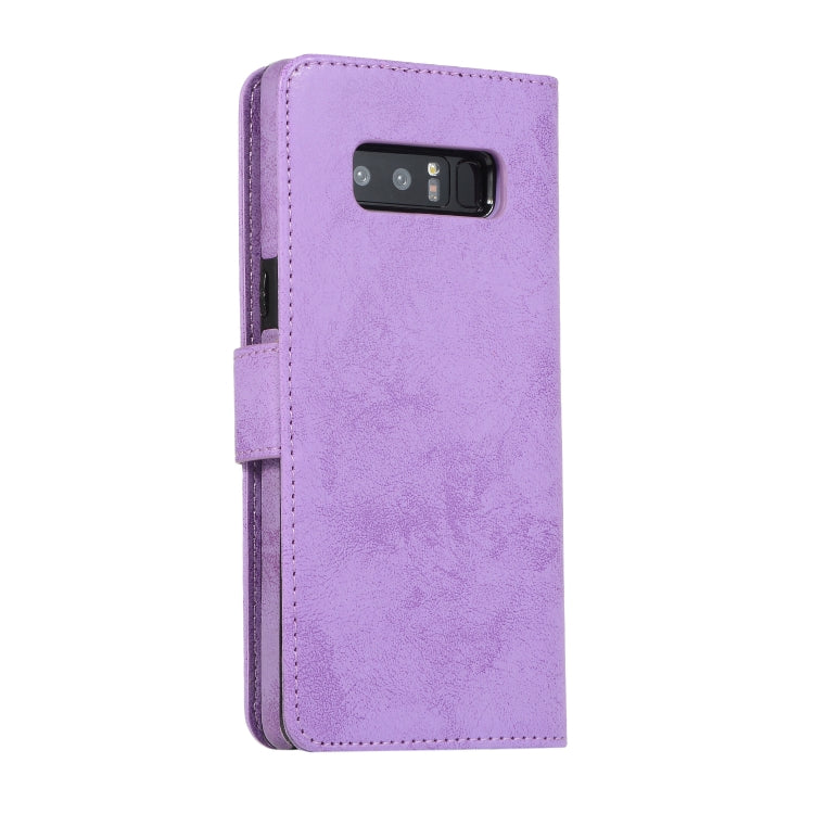 For Samsung Galaxy Note8 Retro 2 in 1 Detachable Magnetic Horizontal Flip TPU + PU Leather Case with Holder & Card Slots & Photo Frame & Wallet