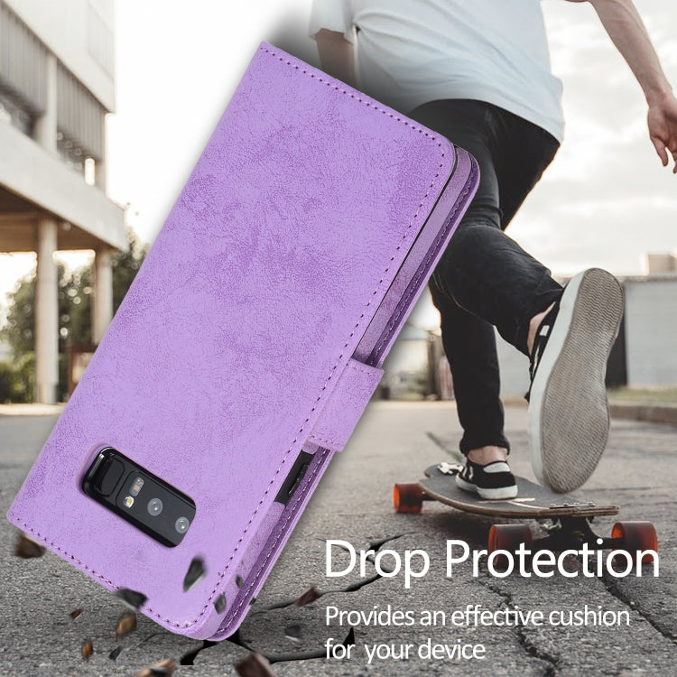 For Samsung Galaxy Note8 Retro 2 in 1 Detachable Magnetic Horizontal Flip TPU + PU Leather Case with Holder & Card Slots & Photo Frame & Wallet