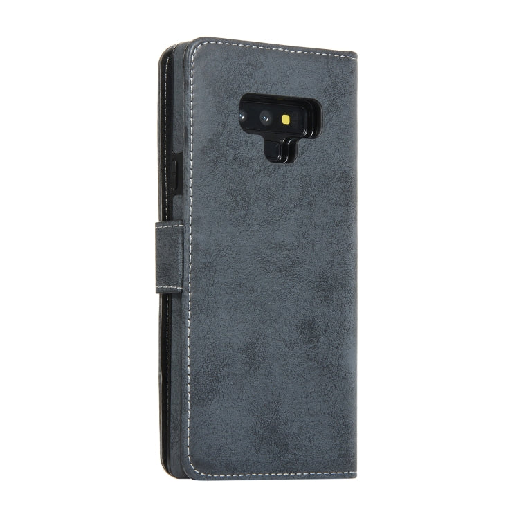 For Samsung Galaxy Note9 Retro 2 in 1 Detachable Magnetic Horizontal Flip TPU + PU Leather Case with Holder & Card Slots & Photo Frame & Wallet