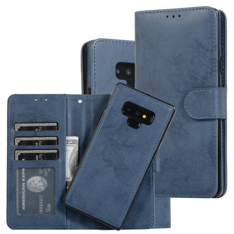 For Samsung Galaxy Note9 Retro 2 in 1 Detachable Magnetic Horizontal Flip TPU + PU Leather Case with Holder & Card Slots & Photo Frame & Wallet