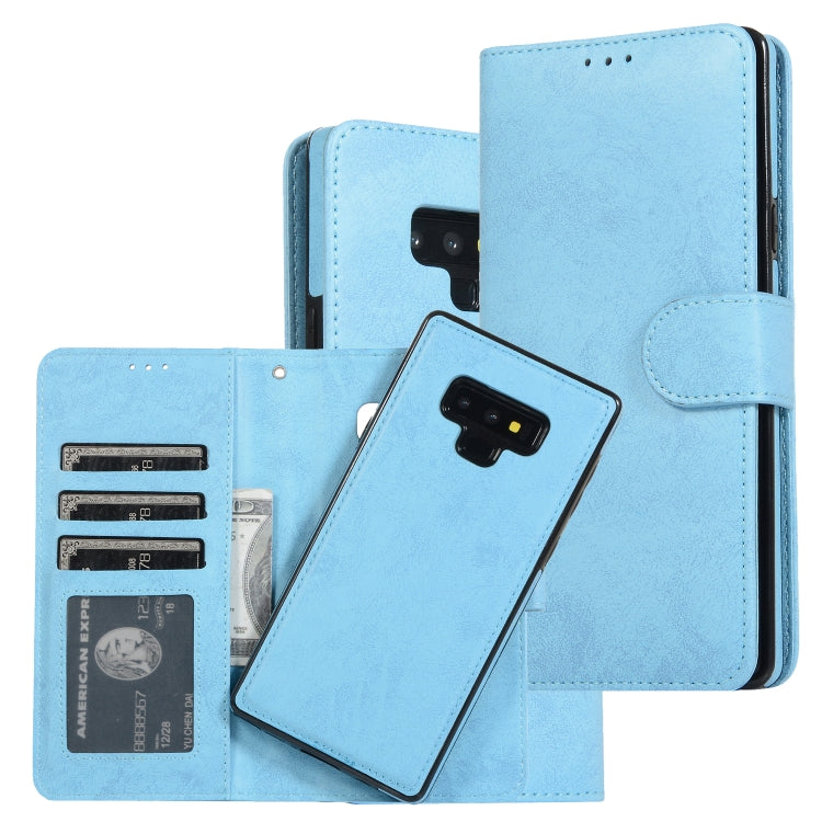 For Samsung Galaxy Note9 Retro 2 in 1 Detachable Magnetic Horizontal Flip TPU + PU Leather Case with Holder & Card Slots & Photo Frame & Wallet