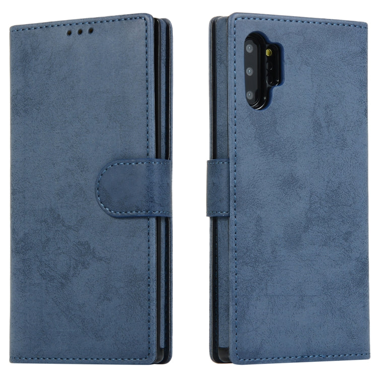 For Samsung Galaxy Note10+ Retro 2 in 1 Detachable Magnetic Horizontal Flip TPU + PU Leather Case with Holder & Card Slots & Photo Frame & Wallet