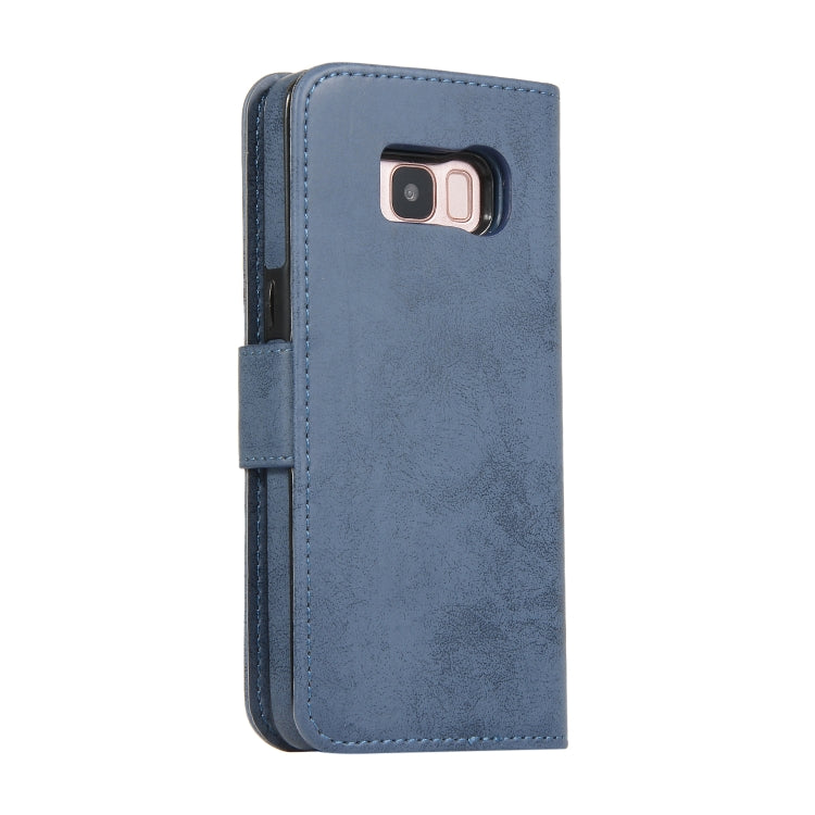 For Samsung Galaxy S8 Retro 2 in 1 Detachable Magnetic Horizontal Flip TPU + PU Leather Case with Holder & Card Slots & Photo Frame & Wallet