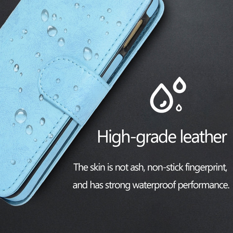 For Samsung Galaxy S8 Retro 2 in 1 Detachable Magnetic Horizontal Flip TPU + PU Leather Case with Holder & Card Slots & Photo Frame & Wallet