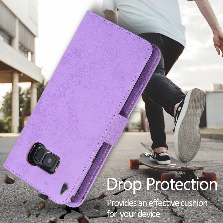 For Samsung Galaxy S8+ Retro 2 in 1 Detachable Magnetic Horizontal Flip TPU + PU Leather Case with Holder & Card Slots & Photo Frame & Wallet