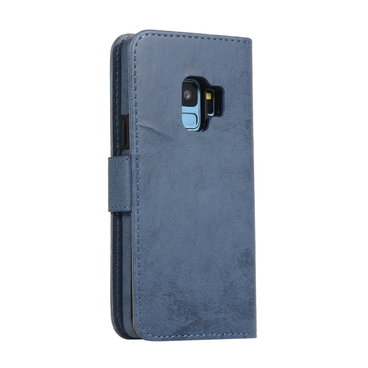 For Samsung Galaxy S9 Retro 2 in 1 Detachable Magnetic Horizontal Flip TPU + PU Leather Case with Holder & Card Slots & Photo Frame & Wallet
