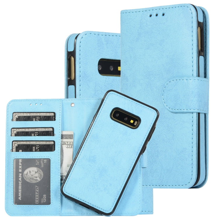 For Samsung Galaxy S10e Retro 2 in 1 Detachable Magnetic Horizontal Flip TPU + PU Leather Case with Holder & Card Slots & Photo Frame & Wallet