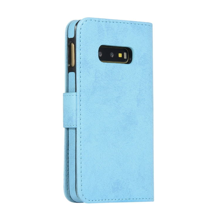 For Samsung Galaxy S10e Retro 2 in 1 Detachable Magnetic Horizontal Flip TPU + PU Leather Case with Holder & Card Slots & Photo Frame & Wallet