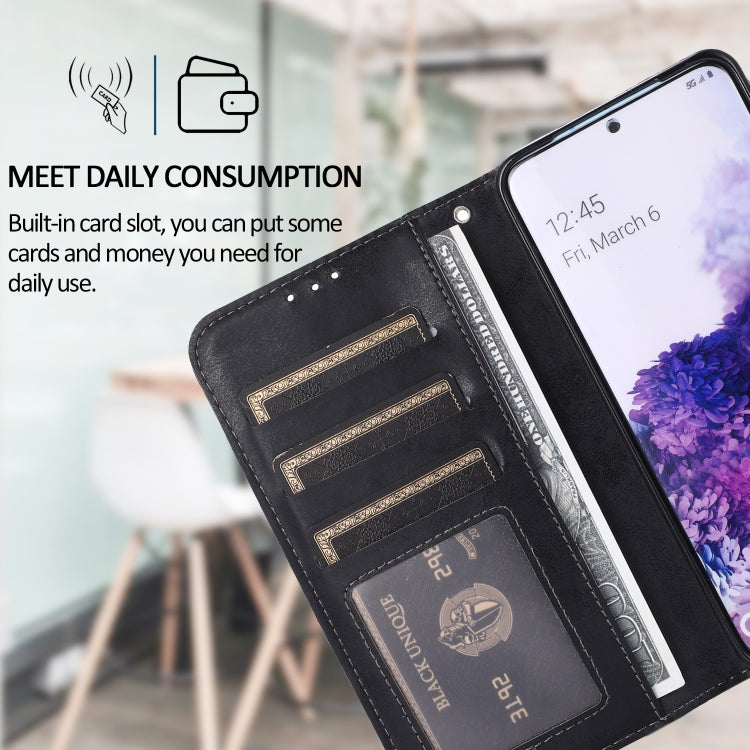 For Samsung Galaxy S20 Retro 2 in 1 Detachable Magnetic Horizontal Flip TPU + PU Leather Case with Holder & Card Slots & Photo Frame & Wallet