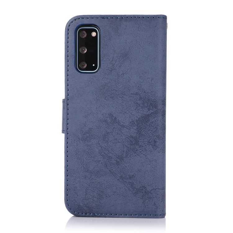 For Samsung Galaxy S20 Retro 2 in 1 Detachable Magnetic Horizontal Flip TPU + PU Leather Case with Holder & Card Slots & Photo Frame & Wallet