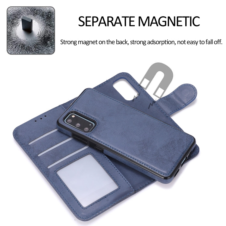 For Samsung Galaxy S20 Retro 2 in 1 Detachable Magnetic Horizontal Flip TPU + PU Leather Case with Holder & Card Slots & Photo Frame & Wallet