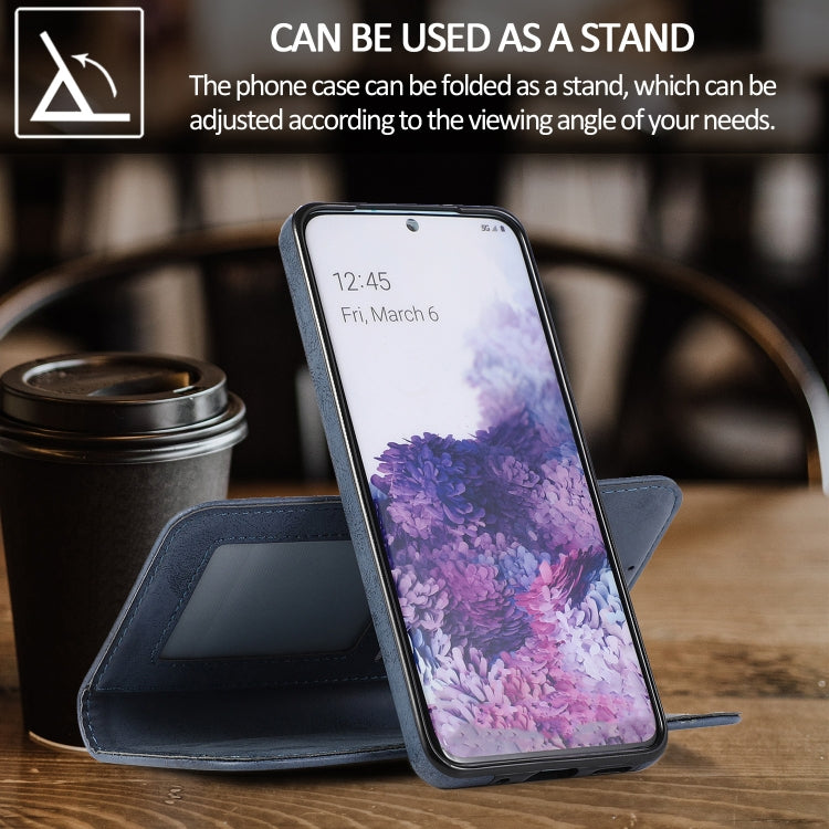 For Samsung Galaxy S20 Retro 2 in 1 Detachable Magnetic Horizontal Flip TPU + PU Leather Case with Holder & Card Slots & Photo Frame & Wallet