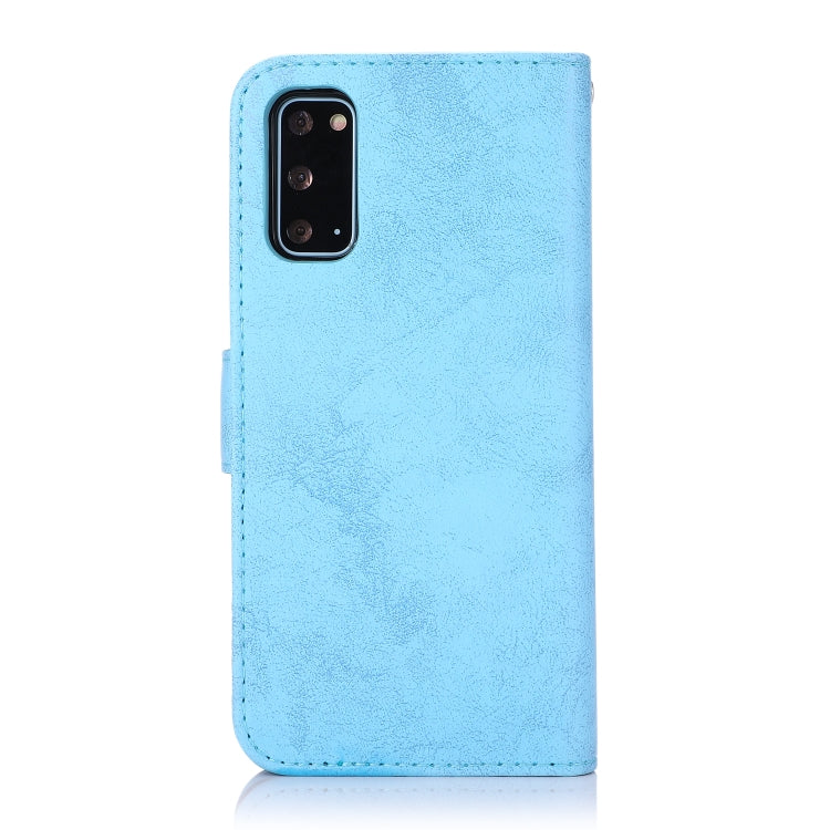 For Samsung Galaxy S20 Retro 2 in 1 Detachable Magnetic Horizontal Flip TPU + PU Leather Case with Holder & Card Slots & Photo Frame & Wallet