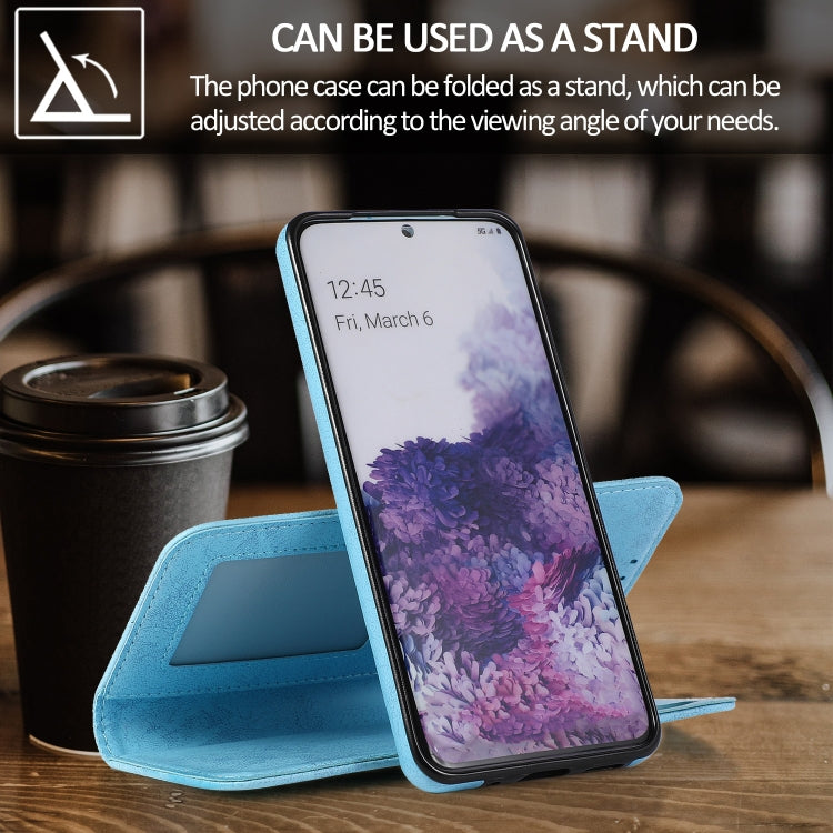 For Samsung Galaxy S20 Retro 2 in 1 Detachable Magnetic Horizontal Flip TPU + PU Leather Case with Holder & Card Slots & Photo Frame & Wallet