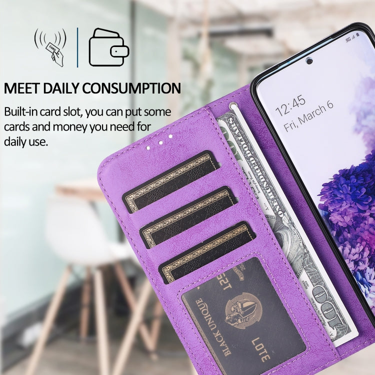 For Samsung Galaxy S20 Retro 2 in 1 Detachable Magnetic Horizontal Flip TPU + PU Leather Case with Holder & Card Slots & Photo Frame & Wallet