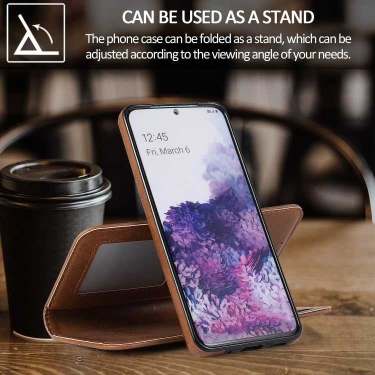 For Samsung Galaxy S20 Retro 2 in 1 Detachable Magnetic Horizontal Flip TPU + PU Leather Case with Holder & Card Slots & Photo Frame & Wallet