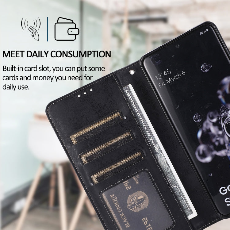 For Samsung Galaxy S20+ Retro 2 in 1 Detachable Magnetic Horizontal Flip TPU + PU Leather Case with Holder & Card Slots & Photo Frame & Wallet