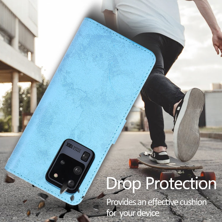 For Samsung Galaxy S20+ Retro 2 in 1 Detachable Magnetic Horizontal Flip TPU + PU Leather Case with Holder & Card Slots & Photo Frame & Wallet