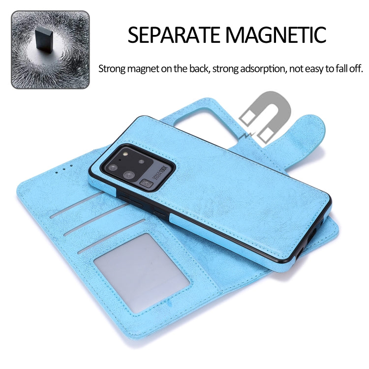 For Samsung Galaxy S20+ Retro 2 in 1 Detachable Magnetic Horizontal Flip TPU + PU Leather Case with Holder & Card Slots & Photo Frame & Wallet