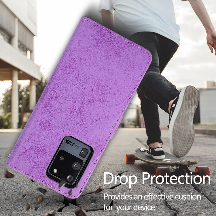 For Samsung Galaxy S20+ Retro 2 in 1 Detachable Magnetic Horizontal Flip TPU + PU Leather Case with Holder & Card Slots & Photo Frame & Wallet