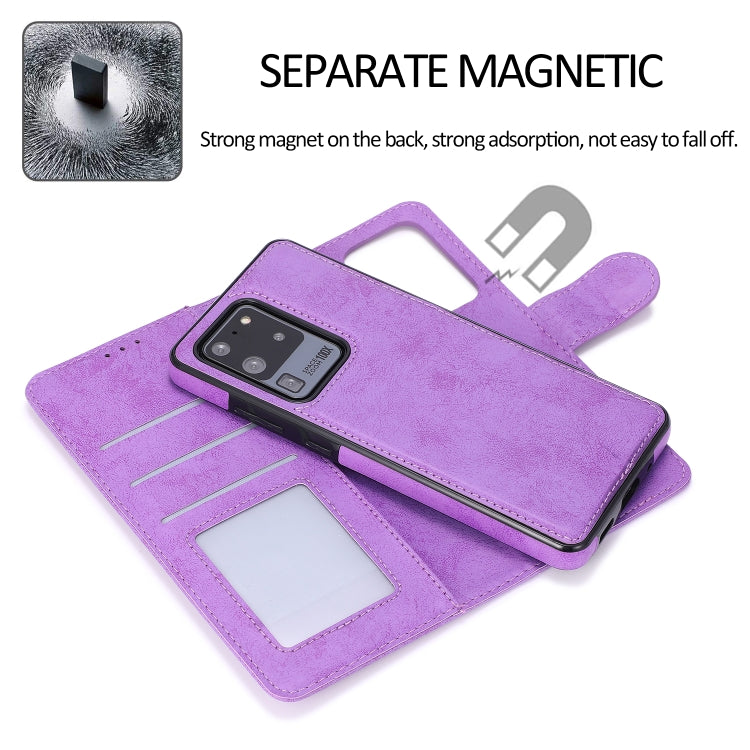 For Samsung Galaxy S20+ Retro 2 in 1 Detachable Magnetic Horizontal Flip TPU + PU Leather Case with Holder & Card Slots & Photo Frame & Wallet