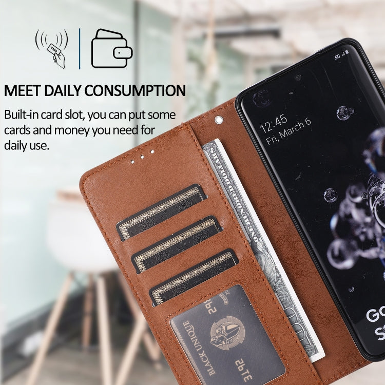 For Samsung Galaxy S20+ Retro 2 in 1 Detachable Magnetic Horizontal Flip TPU + PU Leather Case with Holder & Card Slots & Photo Frame & Wallet