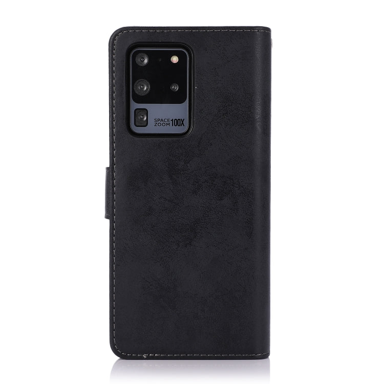 For Samsung Galaxy S20 Ultra Retro 2 in 1 Detachable Magnetic Horizontal Flip TPU + PU Leather Case with Holder & Card Slots & Photo Frame & Wallet