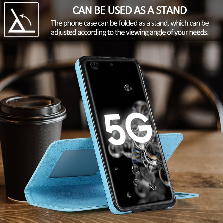 For Samsung Galaxy S20 Ultra Retro 2 in 1 Detachable Magnetic Horizontal Flip TPU + PU Leather Case with Holder & Card Slots & Photo Frame & Wallet
