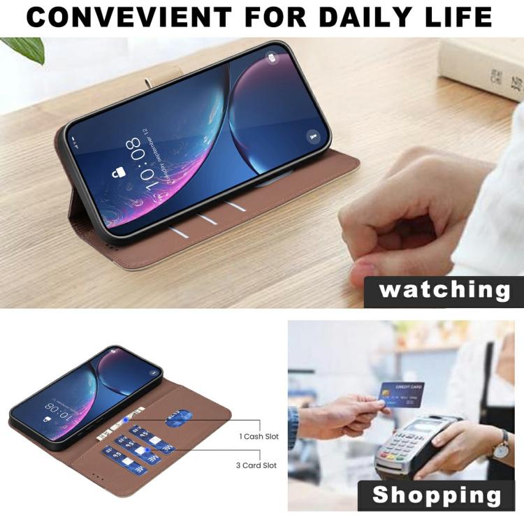 For Realme 14X 5G Splicing Color Hollow Flower Pattern RFID Leather Phone Case