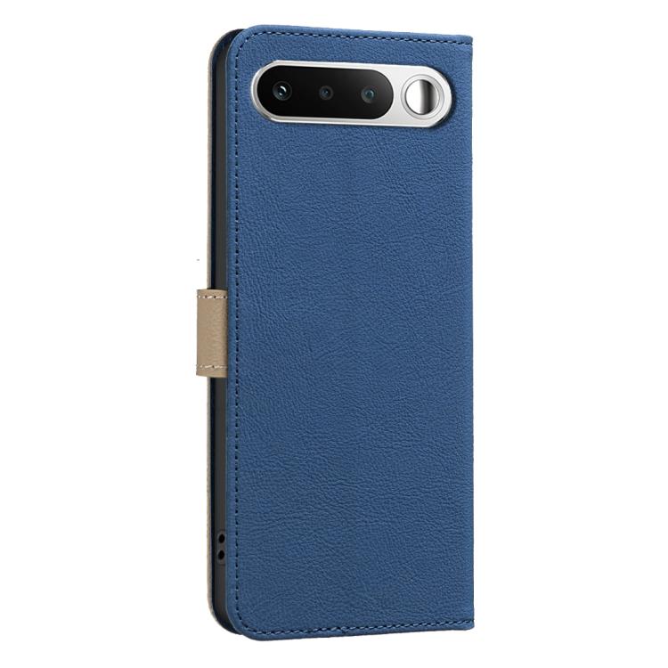 For Realme 16 5G Splicing Color Hollow Flower Pattern RFID Leather Phone Case