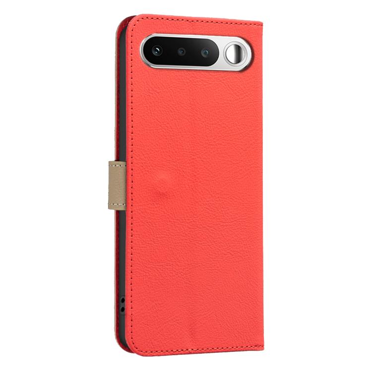 For Realme 16 5G Splicing Color Hollow Flower Pattern RFID Leather Phone Case