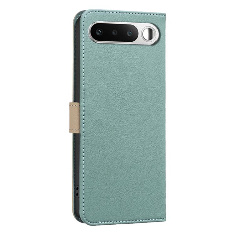 For Realme 16 5G Splicing Color Hollow Flower Pattern RFID Leather Phone Case