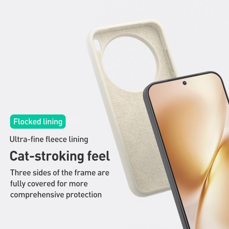 For vivo X200 Pro mini Liquid Silicone Thin Circle MagSafe Phone Case