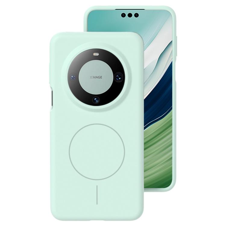 For Huawei Mate 60 Pro / 60 Pro+ Liquid Silicone Thin Circle MagSafe Phone Case