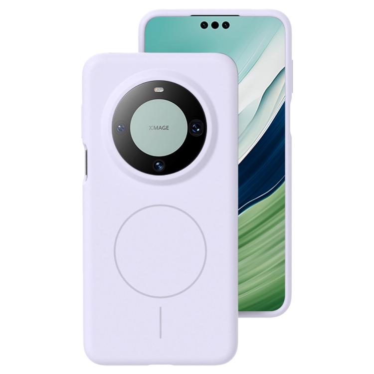 For Huawei Mate 60 Pro / 60 Pro+ Liquid Silicone Thin Circle MagSafe Phone Case