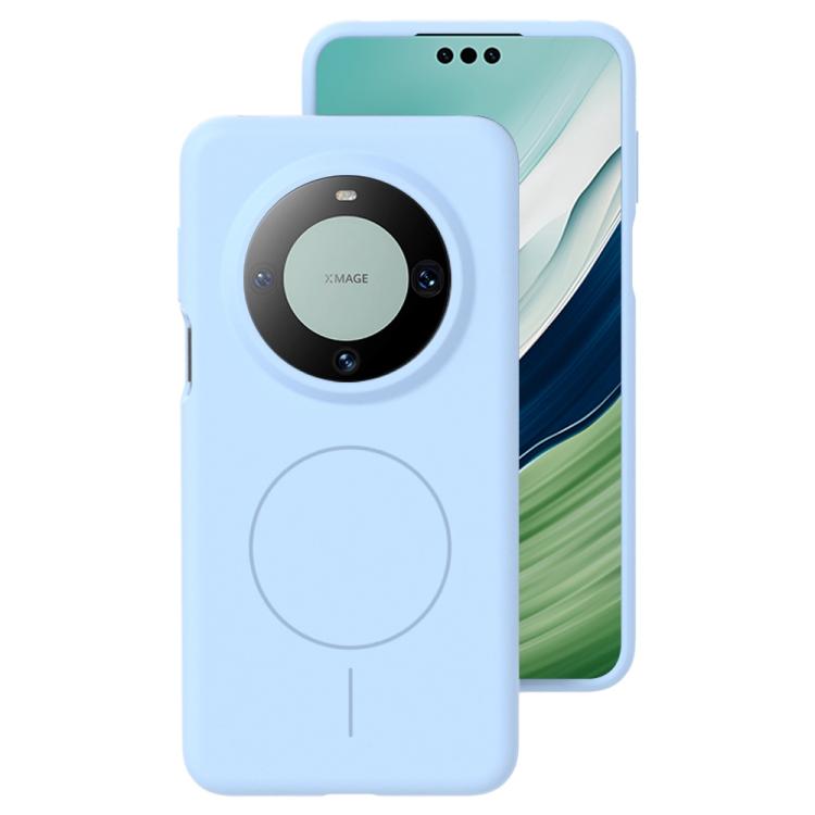 For Huawei Mate 60 Pro / 60 Pro+ Liquid Silicone Thin Circle MagSafe Phone Case