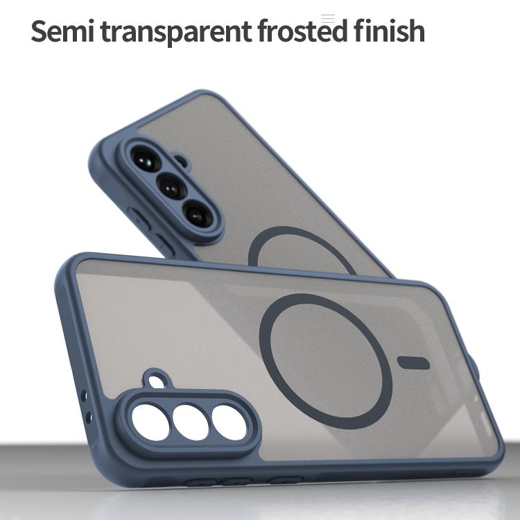 For Samsung Galaxy A56 5G Fan Dun Series TPU Hybrid PC Frosted Magsafe Phone Case
