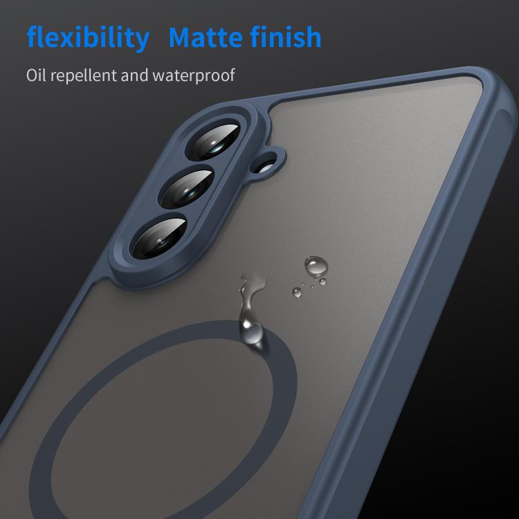 For Samsung Galaxy A56 5G Fan Dun Series TPU Hybrid PC Frosted Magsafe Phone Case