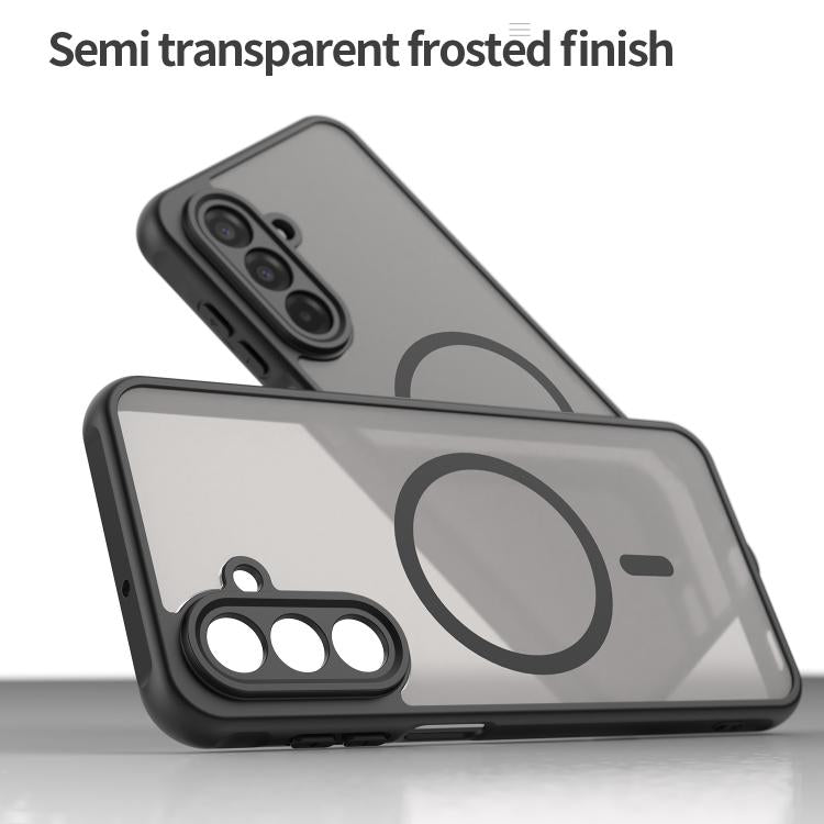 For Samsung Galaxy A17 5G Fan Dun Series TPU Hybrid PC Frosted Magsafe Phone Case