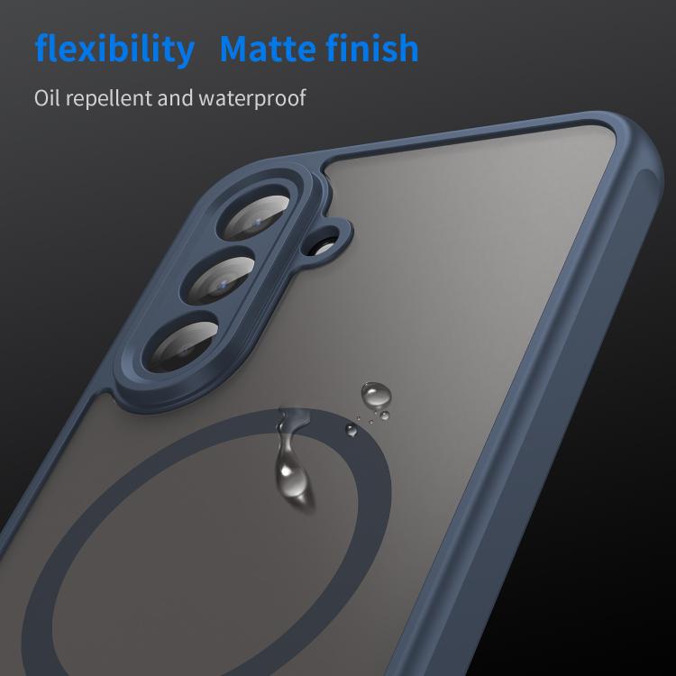 For Samsung Galaxy A17 5G Fan Dun Series TPU Hybrid PC Frosted Magsafe Phone Case