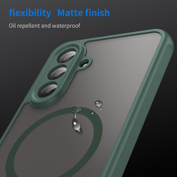 For Samsung Galaxy A17 5G Fan Dun Series TPU Hybrid PC Frosted Magsafe Phone Case