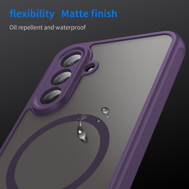 For Samsung Galaxy A17 5G Fan Dun Series TPU Hybrid PC Frosted Magsafe Phone Case