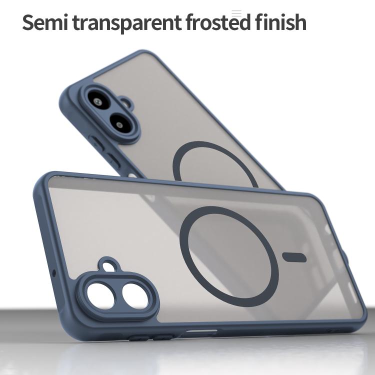 For Samsung Galaxy A07 4G Fan Dun Series TPU Hybrid PC Frosted Magsafe Phone Case