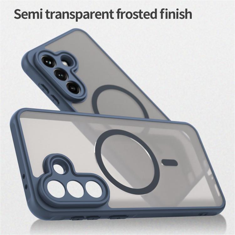For Samsung Galaxy A37 5G Fan Dun Series TPU Hybrid PC Frosted Magsafe Phone Case
