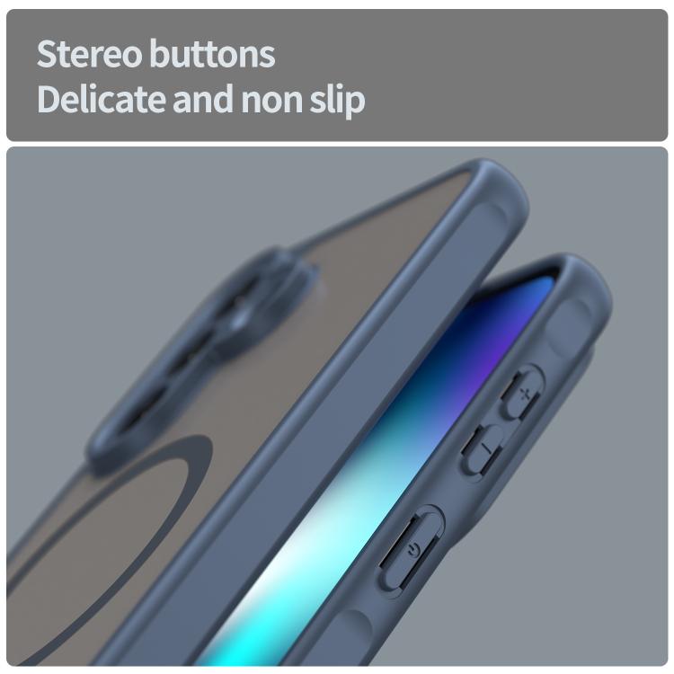 For Samsung Galaxy A37 5G Fan Dun Series TPU Hybrid PC Frosted Magsafe Phone Case