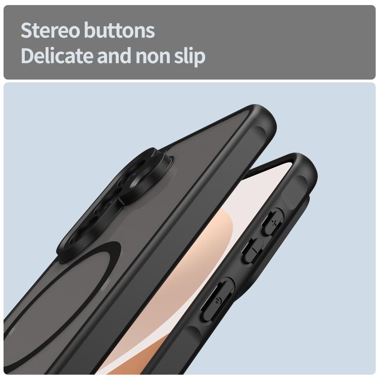 For Samsung Galaxy A57 5G Fan Dun Series TPU Hybrid PC Frosted Magsafe Phone Case