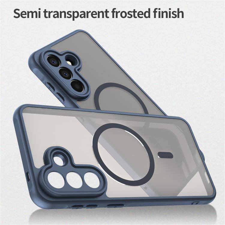 For Samsung Galaxy A57 5G Fan Dun Series TPU Hybrid PC Frosted Magsafe Phone Case
