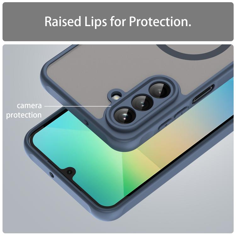 For Samsung Galaxy A26 5G Fan Dun Series TPU Hybrid PC Frosted Magsafe Phone Case